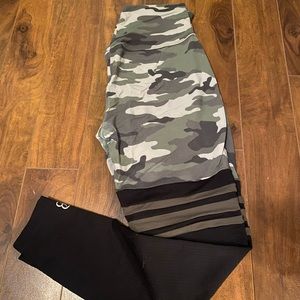 Bombshell thigh high leggings